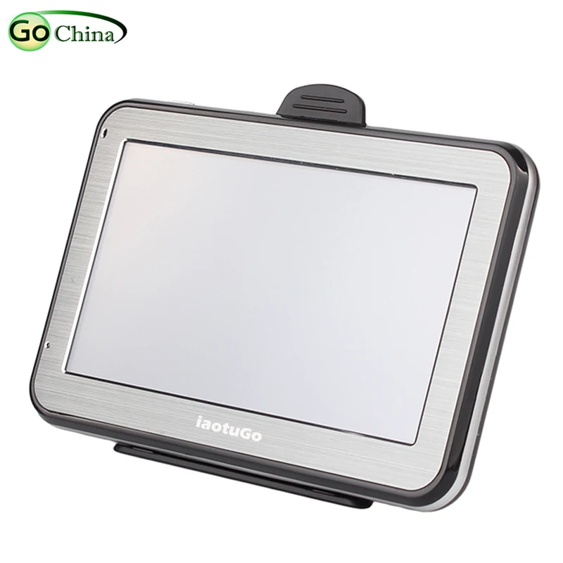 

iaotuGo Car GPS 4.3 inch MTK navigator Wince 6.0 ,800MHz, FM, 4G, support MP3,MP4,offer new maps,free shipping