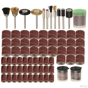 

150Pcs Rotary Power Tool Fits Dremel 1/8" Shank Sanding Polish Accessory Bit Set New Drop ship LS'D Tool