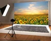 Laeacco Sunset Sunflower Field Natual Landscape Scenery Room Decro Photography Background Photographic Backdrop For Photo Studio ► Photo 3/6