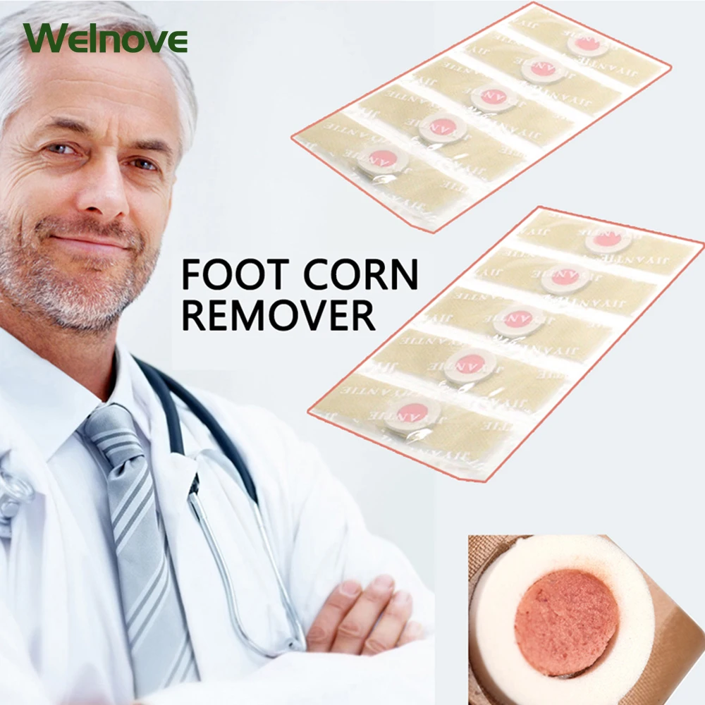 36pcs Foot Corn Remover Plaster Detox Foot Pad Patches Medical Patch