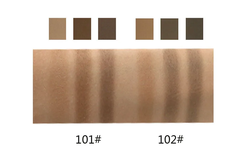 AMIIR Eyebrow Enhancer Professional Eye Brow Makeup 3 Color Waterproof Eyebrow Powder Eye Shadow Eyebrow Make Up Palette Set (5)