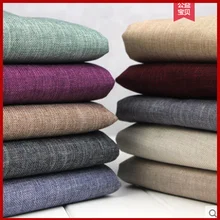 Однотонная хлопковая льняная ткань colo для лоскутного шитья/шитья своими руками/скатерти для дивана/покрывала мебели/метр для подушек 100*150 см