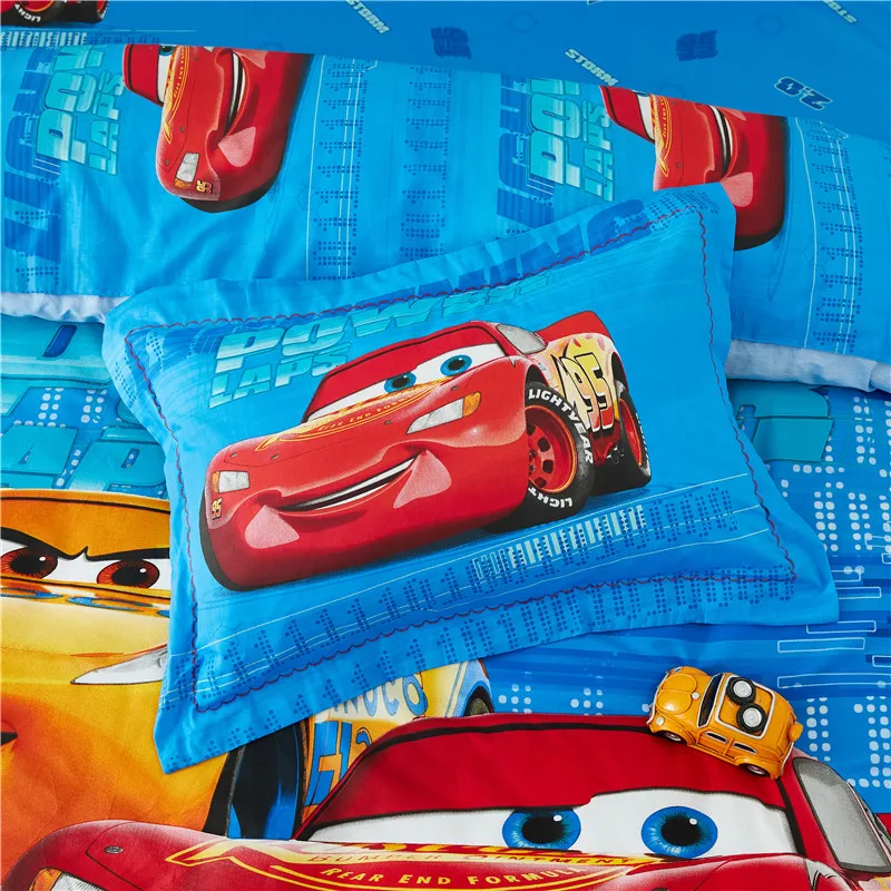 Новое постельное белье Lightning McQueen с изображением машин, 3d комплект постельного белья, пододеяльник для мальчиков, детский Декор в спальню, новое постельное белье с рисунком