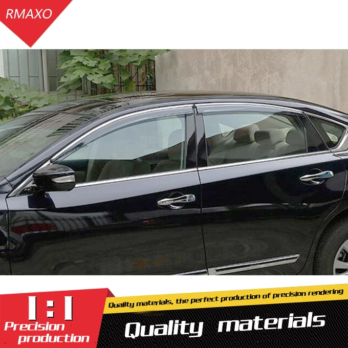 For Nissan ALTIMA Plastic Window Visor Vent Shades Sun Rain Deflector