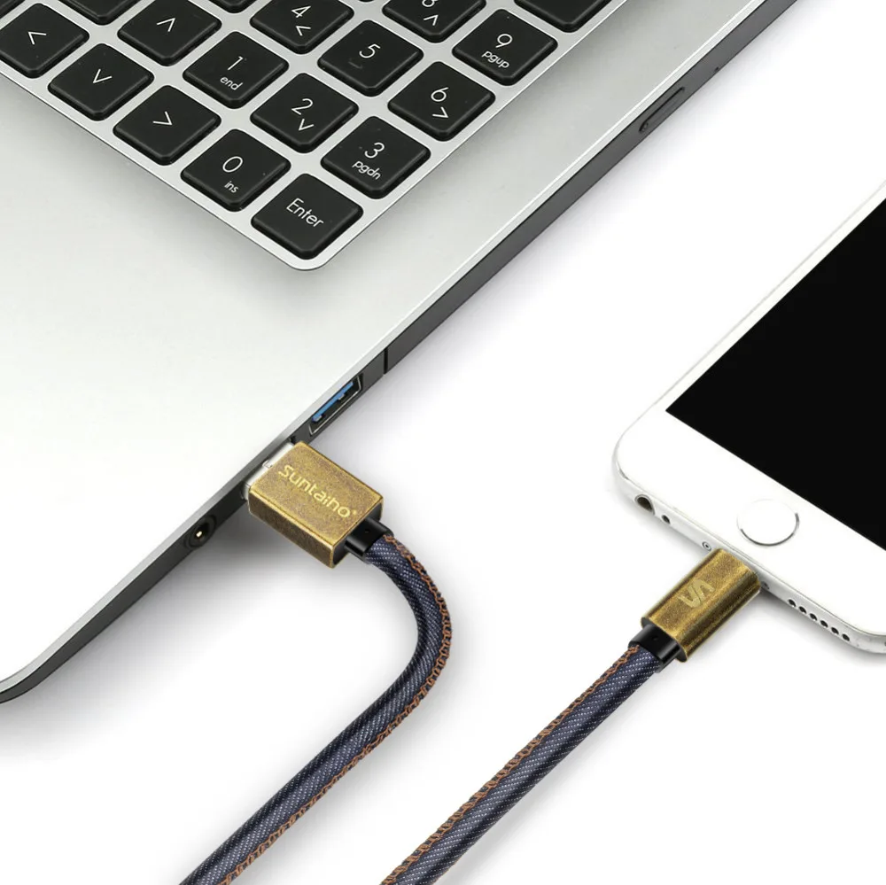 Suntaiho Retro USB Cable For iPhone XS MAX X XR 7 Plus 8 Plus Denim 2.4A Fast Charger for Lightning Cable for iPhone X 6S iPad Suntaiho Retro USB Cable For iPhone XS MAX X XR 7 Plus 8 Plus Denim 2.4A Fast Charger for Lightning Cable for iPhone X 6S iPad