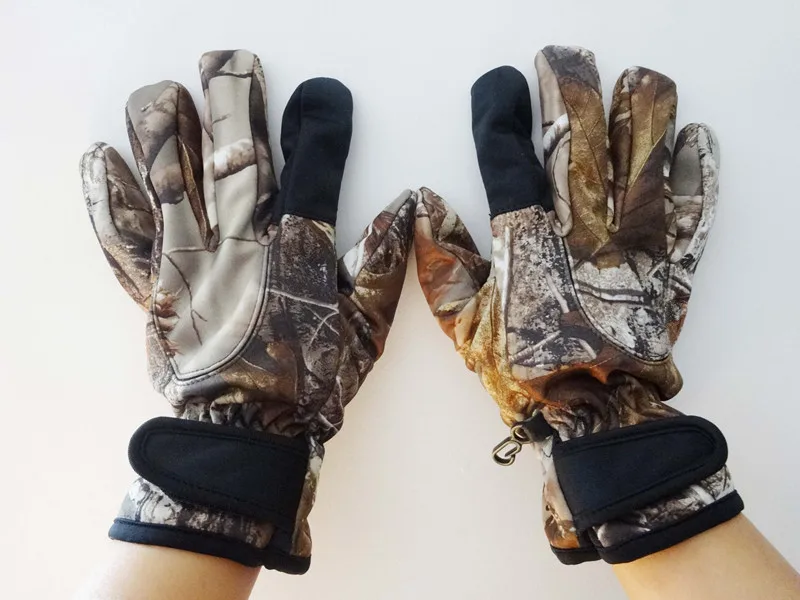 Hunting Glove Waterproof Windproof Breathable Insulated Tactical Camo Gloves 