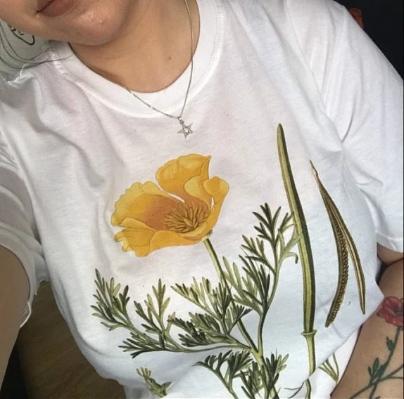 Sunfiz YF California Poppy Unisex T 