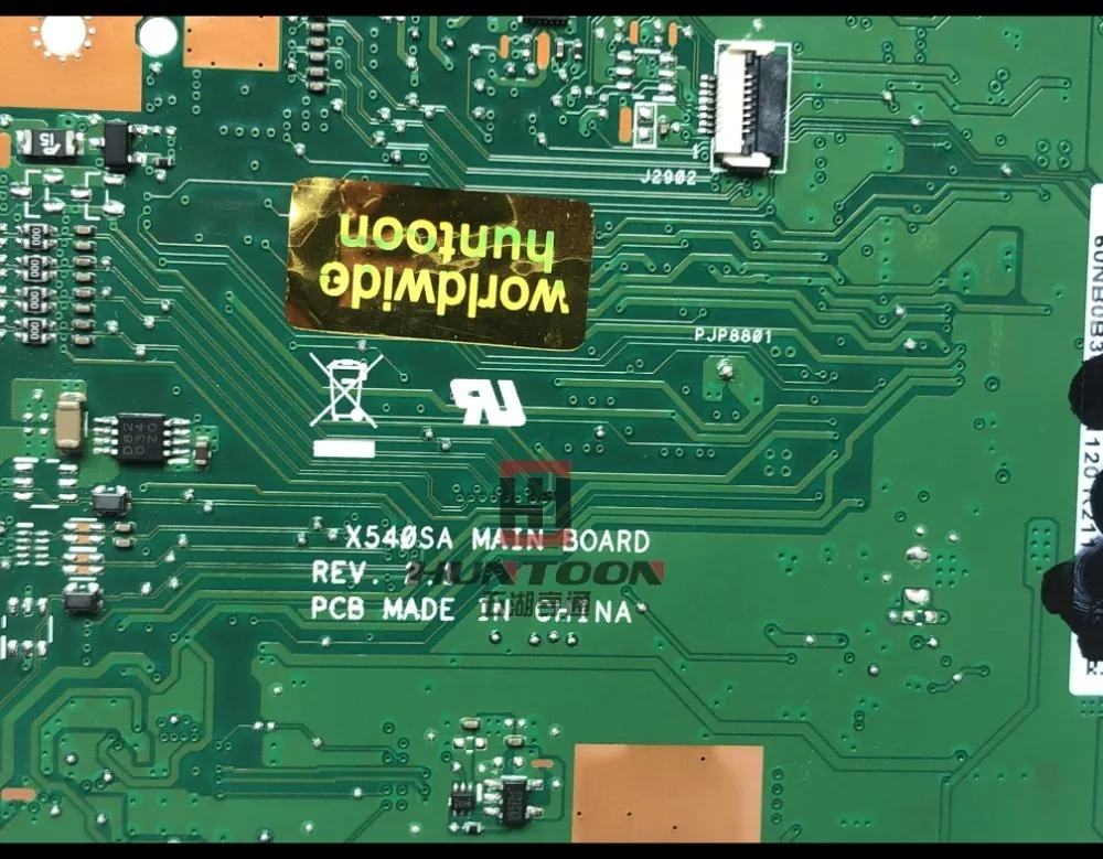Материнская плата X540SA Rev2.1 материнская N3050 CPU 2 Гб для ASUS X540S X540 F540S ноутбука 100%