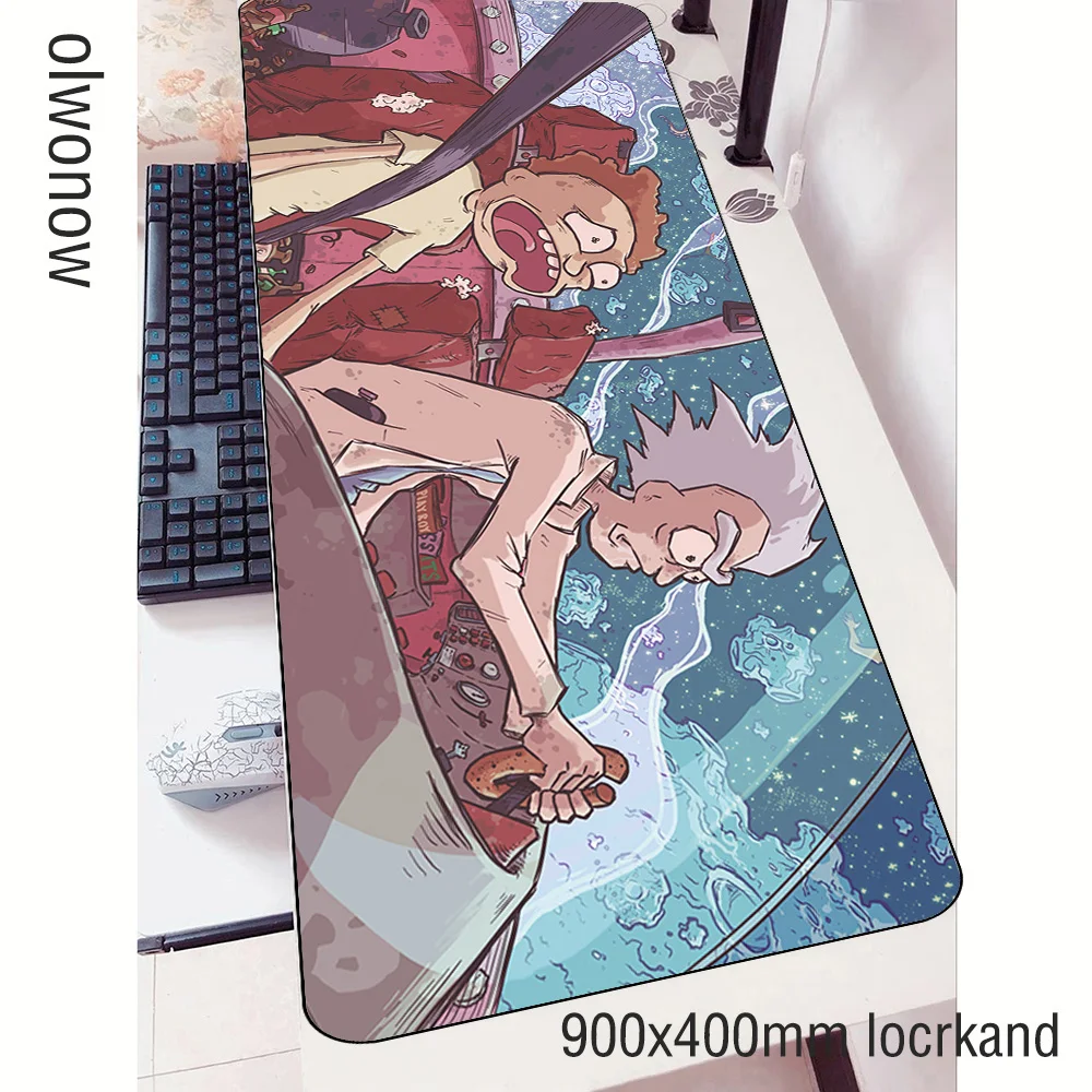 Коврик для мыши Rick And marty aestetism 900x400x3 мм коврик для мыши notbook компьютерный коврик для мыши большой игровой коврик для геймера гелевый коврик для мышки