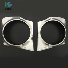 Chrome for Mitsubishi L200 Triton accessories fog lights cover trim fit Triton 2015-2017 car styling accessory plate parts Chrome for Mitsubishi L200 Triton accessories fog lights cover trim fit Triton 2015-2017 car styling accessory plate parts