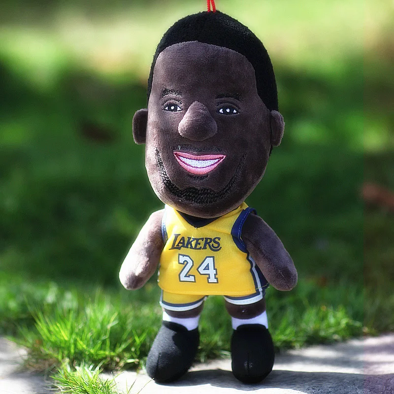 

25cm NBA Basketball Player Super Stars Kobe Bryant Plush Doll Toys Cool Kobe Bryant Plush Stuffed Figure Toys Gifts for Children