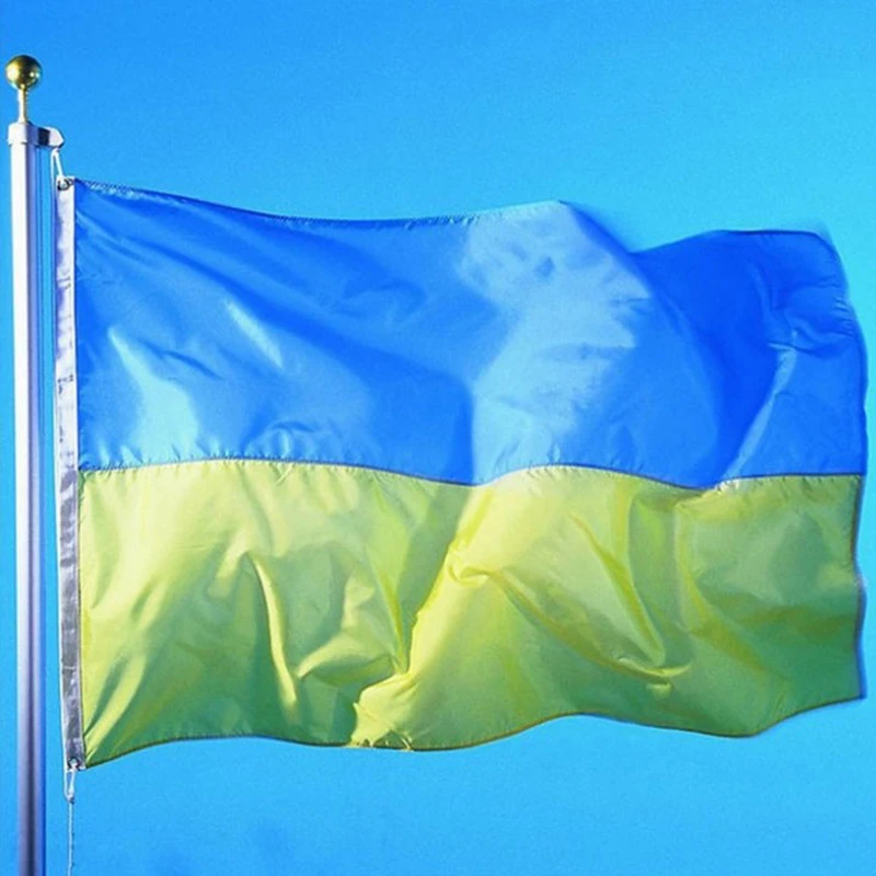 1 шт. полиэстер 90*150 см 3*5 футов флаг Украины национальные флаги|Флаги баннеры и