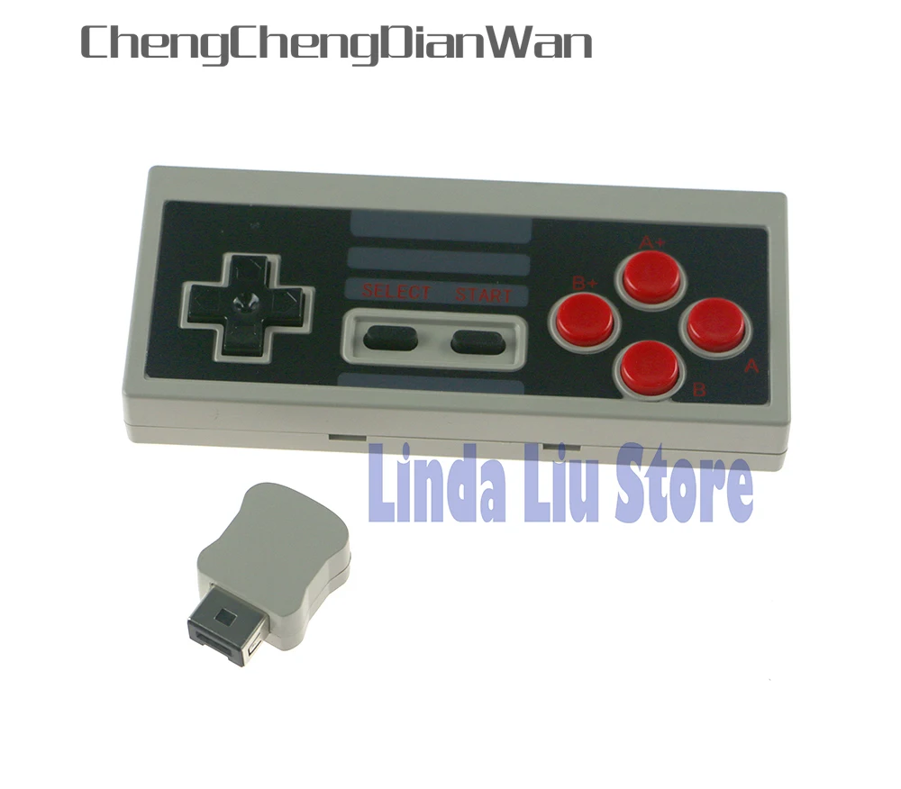 2 шт. беспроводной игровой контроллер USB Plug and Play для NES Mini Classic Edition с приемником|plug