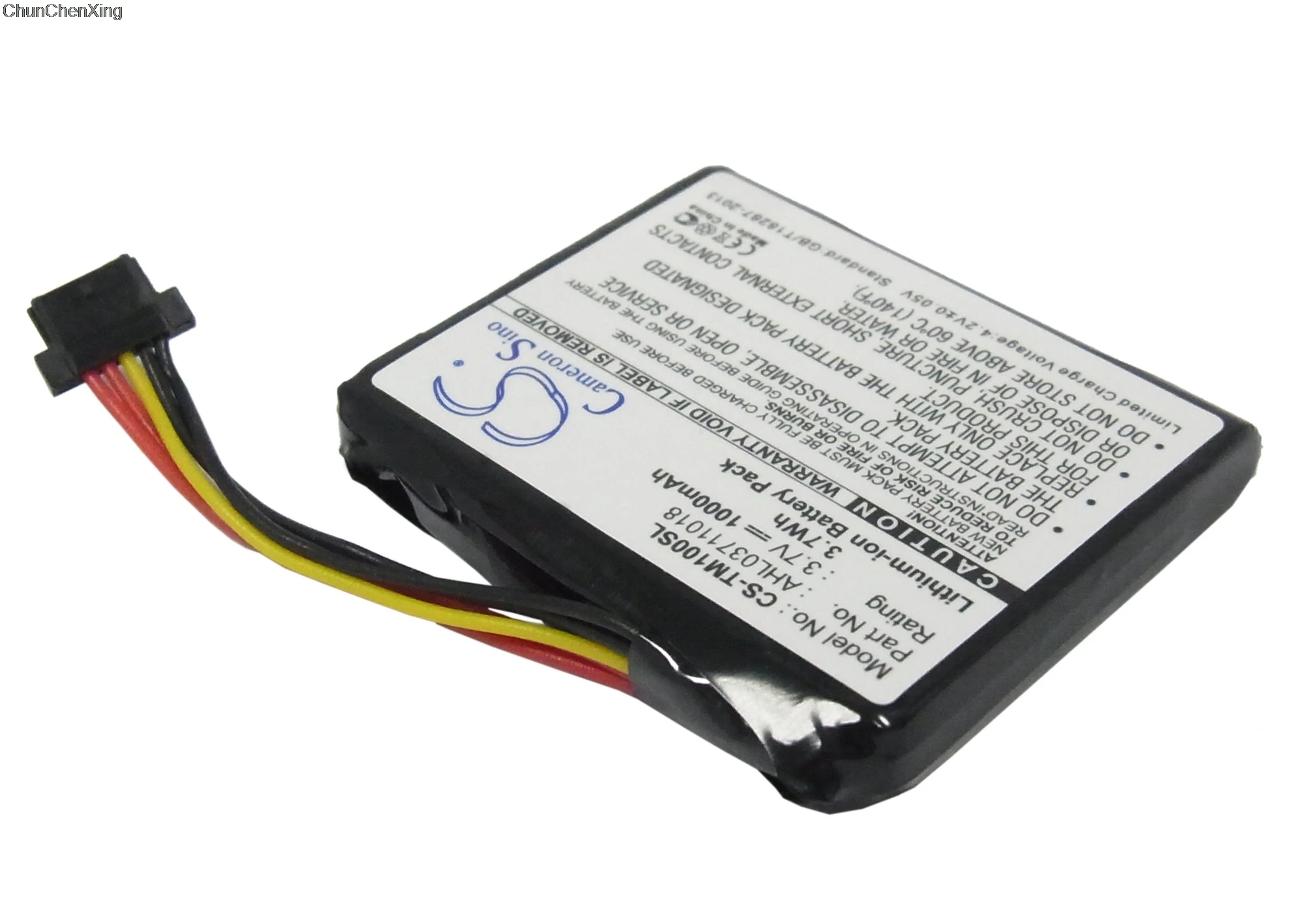 Аккумулятор Cameron Sino 1000mAh AHL03711018, VF1C для TomTom Go 1000,1000 Live, 1005,2405 M, 2405 T, Go Live 2050,2050 World