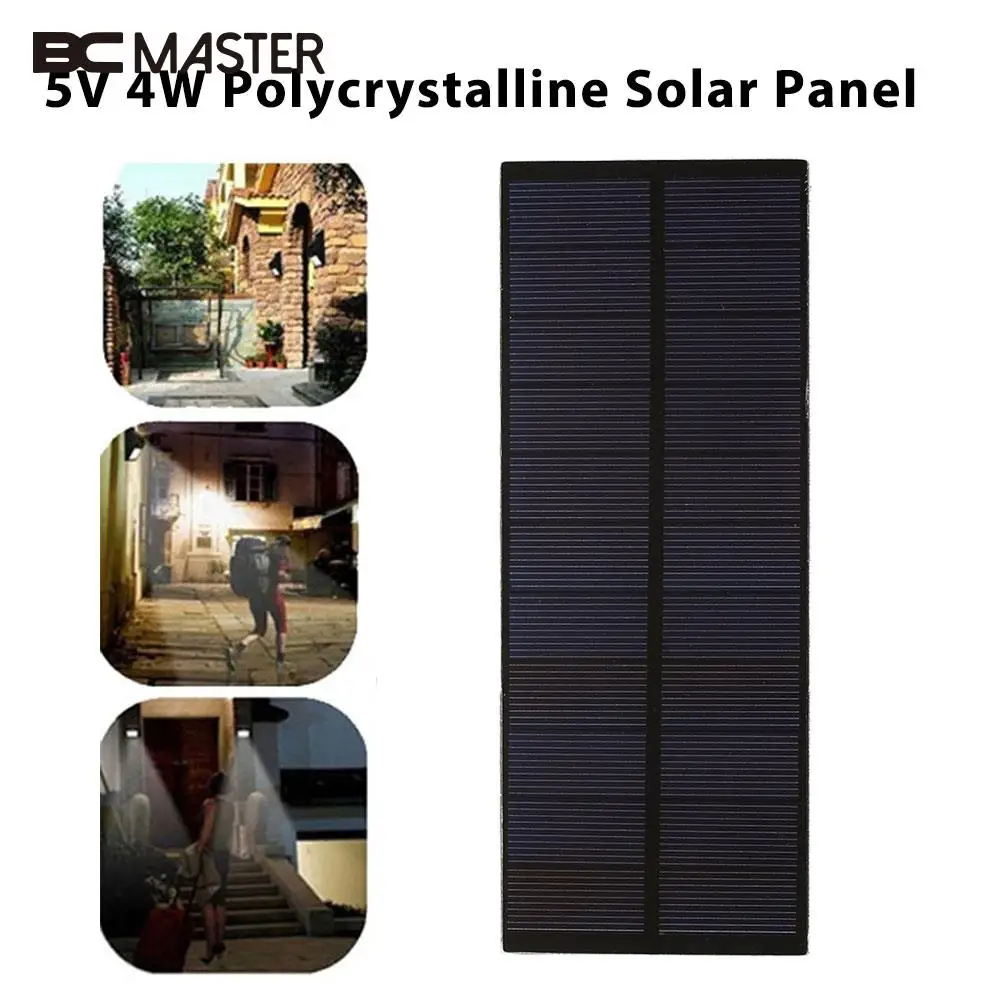 

Durable Solar Panel Solar Generator Solar Charger Panel 5V 4W Polysilicon Solar Light Battery Travel