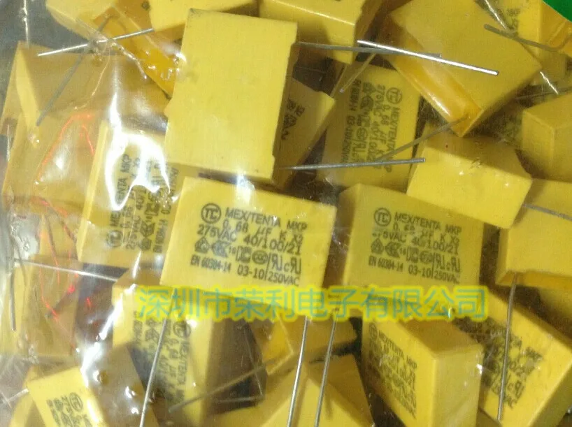 

Safety capacitor X2 275V 684K 0.68UF 680NF feet away from the 22MM