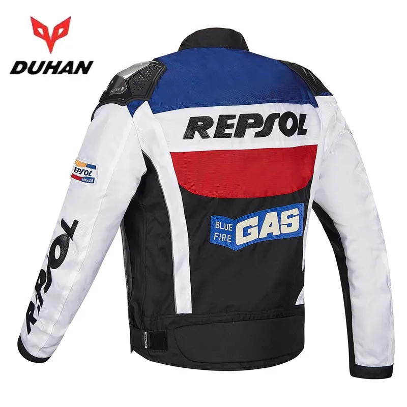 Мужская мотоциклетная куртка DUHAN REPSOL эксклюзивная спортивная для езды на