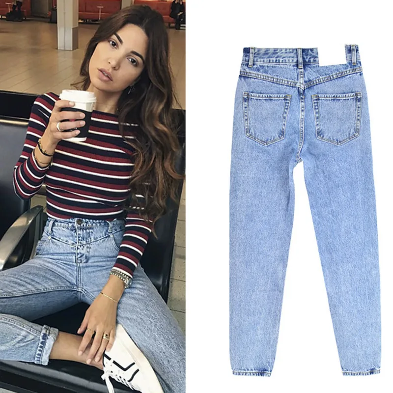 blue jeans outfit winter