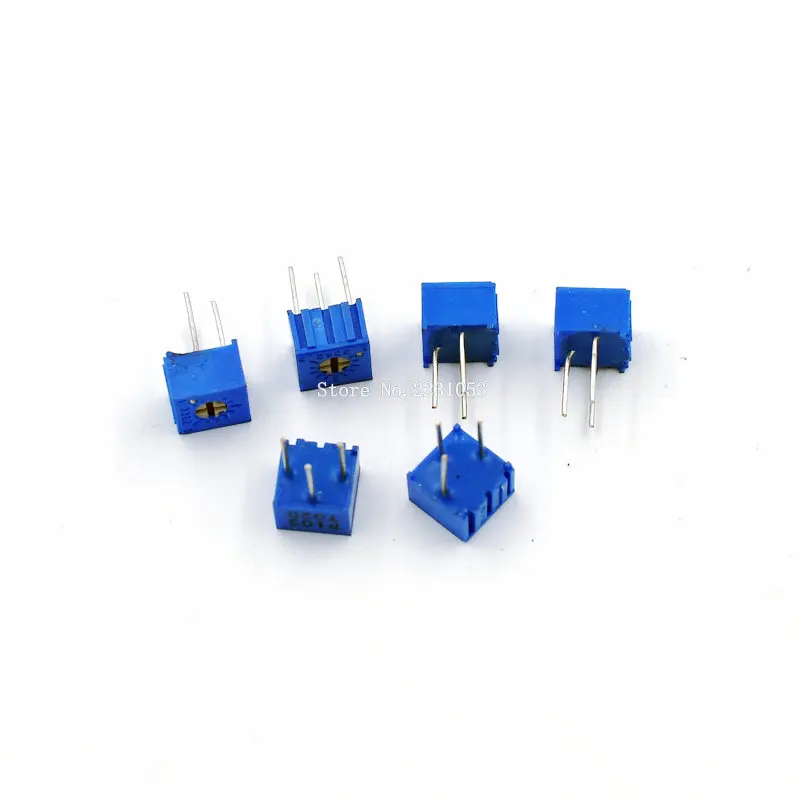 10PCS 3362P-1-202LF 3362P 202 2K ohm 2KR Trimpot Trimmer Potentiometer Variable Potentiometers 3362 New | Инструменты