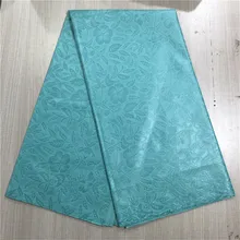 Базен fahrics парча в Гвинейском стиле парча фабрика лидер продаж Базен кружевная ткань для праздничное платье 5 ярдов/партия