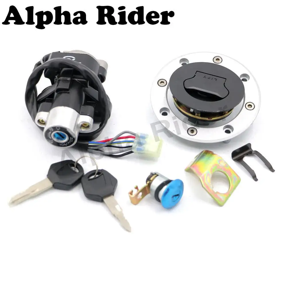 

Motorcycle Ignition Switch Fuel Gas Tank Cap Cover Seat Lock Key Set Kit for Suzuki SV650 1999-2002 2001 2000 SV 650 99 00 01 02