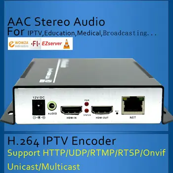 

ESZYM H.264 IPTV Encoder HDMI Video Encoder HDMI Encoder,Live Stream Broadcast, works with wowza, xtream codes,youtube...