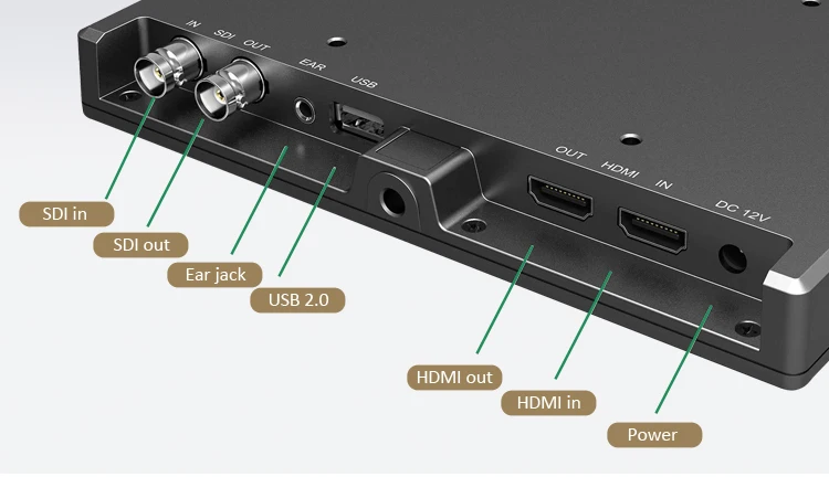 Neway CK750S металлический корпус 7 дюймов Full HD 3G-SDI lcd полевой монитор SDI 4K HDMI монитор