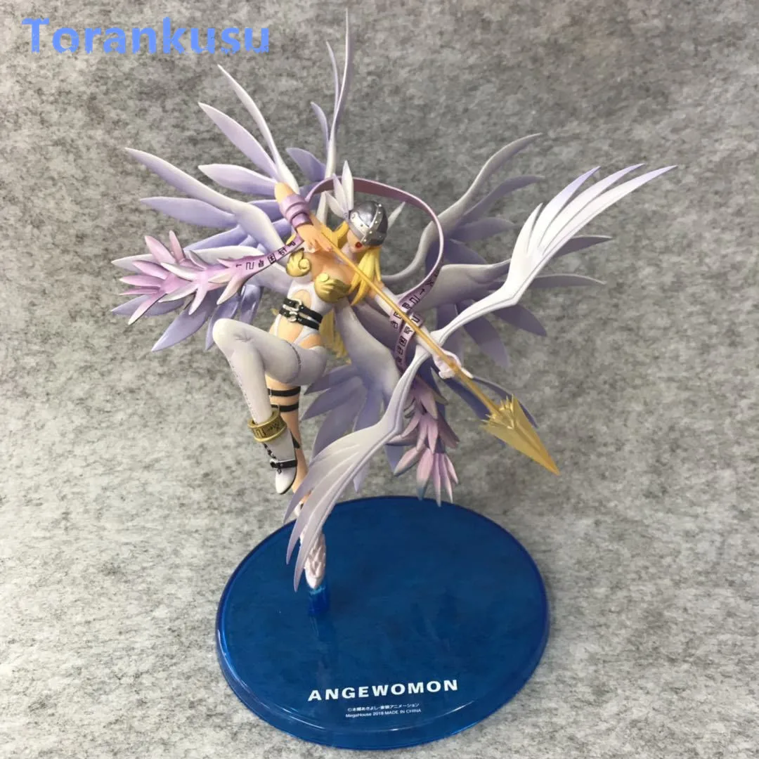 

Anime Digimon Monster Action Figure Angewomon Holly Arrow Digimon Adventure Collectible Toy Kids Toys for Children Figma Doll PG
