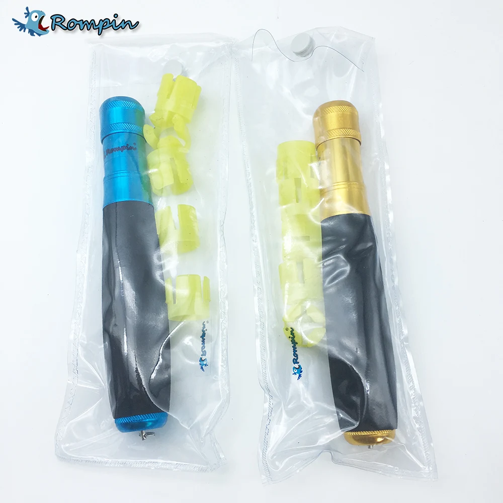 

Rompin 1pcs fishing rod handle Kit Aluminum Alloy EVA DIY Tackle Split Grip Multi-function Fishing Rod