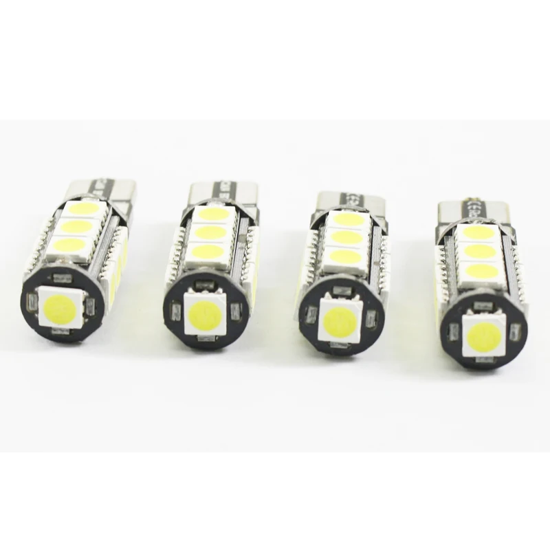 Универсальный светодиодный габаритный фонарь T10 W5W 13 5050 SMD Автомобильный 12 В canbus