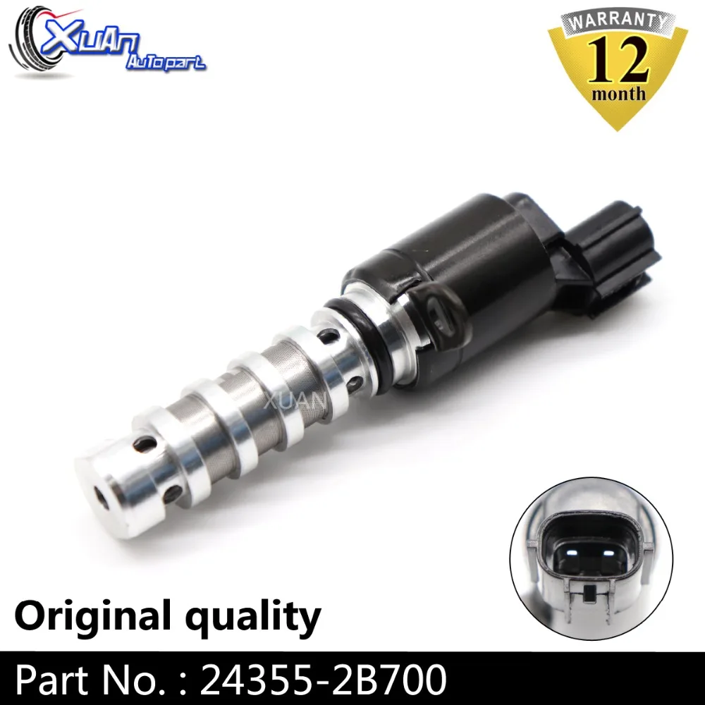 

XUAN VVT Variable Timing Solenoid Oil Camshaft Control Valve 24355-2B700 For HYUNDAI ACCENT VELOSTER KIA RIO SOUL 1.6L