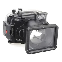 Meikon 40m/130ft Waterproof Housing Case for Fujifilm X-pro2 (16-50mm),Underwater Diving Camera Housing for Fujifilm X-pro2