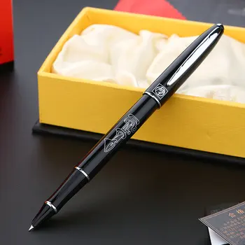 

Picasso 606 Fountain Pen business gift pen free shipping school and office Writing Supplies send teacher 0.38mm black white