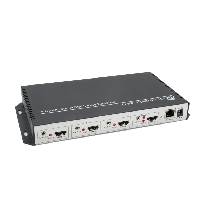 4 канальный кодировщик IP видеопотока H.264 4K HDMI|Теле- и радиовещательное