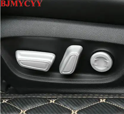 

BJMYCYY Car seat button ABS adjustment cover for Toyota Camry 2018 auto accessories car styling