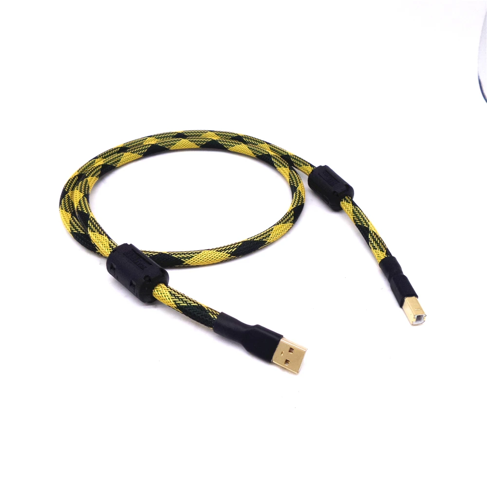 GAO USB1 HIFI audio amp High Quality 4N OFC USB Cable With