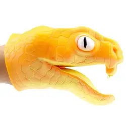 2019 TPR экологически чистые забавные пластик Оранжевый змея Прихватки для мангала игрушечные лошадки повествование СТРАШНЫЕ КУКЛЫ на