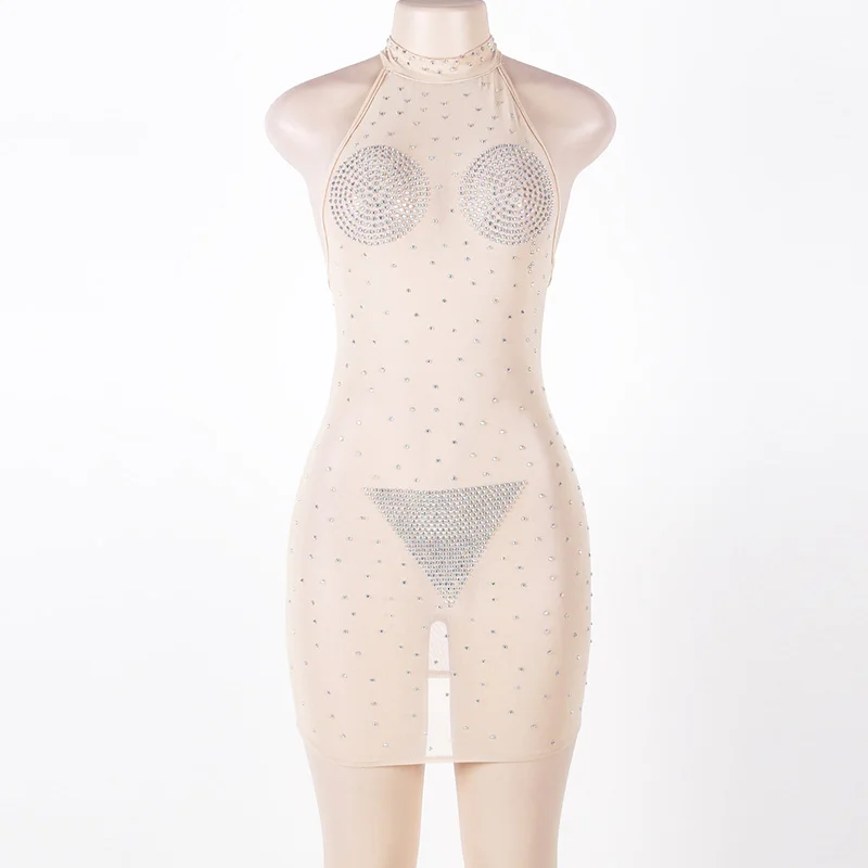 Baby Doll Sexy Lingerie Plus Size Transparent Sleepwear Porn Dress Deep V Neck Hot Erotic Babydoll Sexy Underwear Costumes