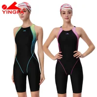 Yingfa VaporWick, сдельный, для соревнований, kneeskin, водонепроницаемый, хлор, низкое сопротивление, женский купальник, sharkskin, купальник - изображение