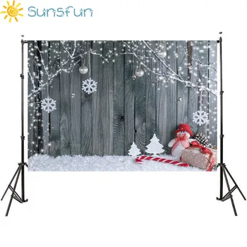 

Sunsfun 7x5FT Christmas Decorations for Home Photography Backdrops Christmas Background Photo Newborn Christmas Backdrop