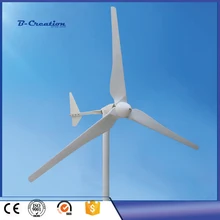Three Phase AC Output 2KW 2000W 220V Wind Generator/ Wind Turbine 3m/s Low Wind Speed Start 3 blade