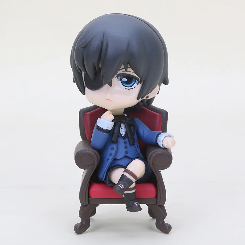 Сапоги для косплея Темный дворецкий аниме Рисунок Nendoroid Kuroshitsuji Ciel phantomhive Кукла Черный Дворецкий Себастьян Михаэлис 68 фигурка игрушки