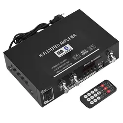 ЕС штекер G30 MP3 музыка двухканальный датчик USB/TF-карта/AUX Bluetooth Hi-Fi усилитель FM радио с пультом дистанционного управления