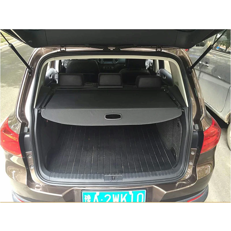 Lsrtw2017 накладка на багажник автомобиля для volkswagen tiguan 2007 2008 2009 2010 2011 2012 2013 2014 2015 2016 1