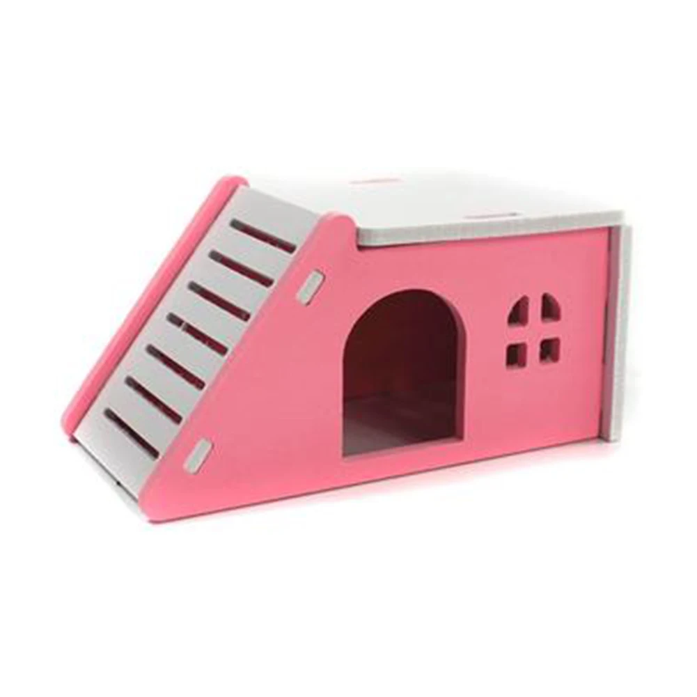 

Wooden Pet Bed Cage Nest Hedgehog Guinea Pig Hamster House