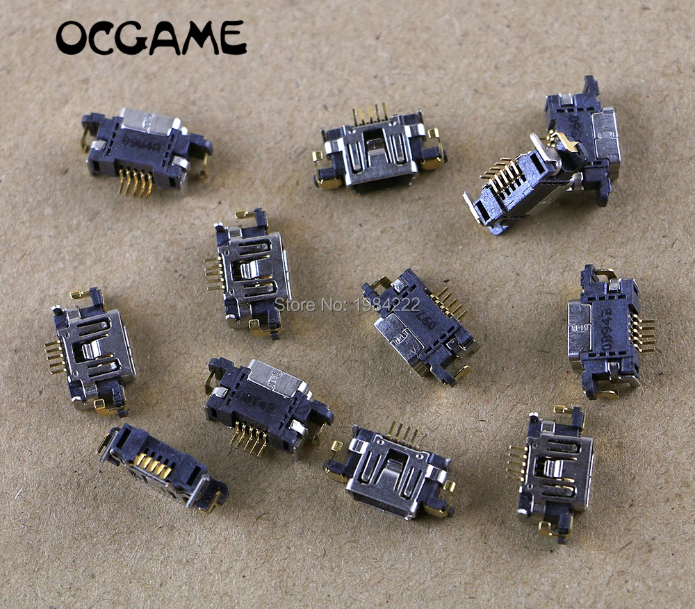 OCGAME 20pcs/lot Bulk Replacement Charging Socket For psp1000 psp2000