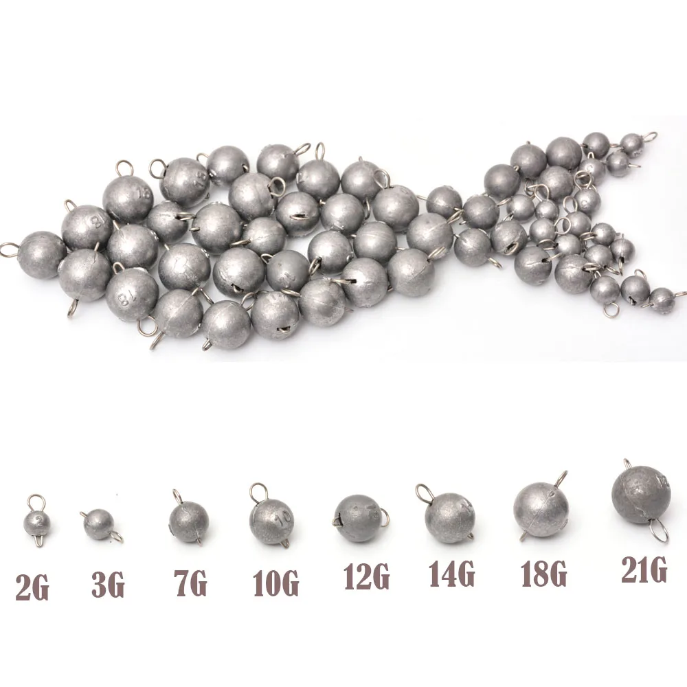 Drop Shot Weights with Clips 3g 7g 10g 14g 18g 21g FIishing Lead Sinker Rigging a Worm Dropshot