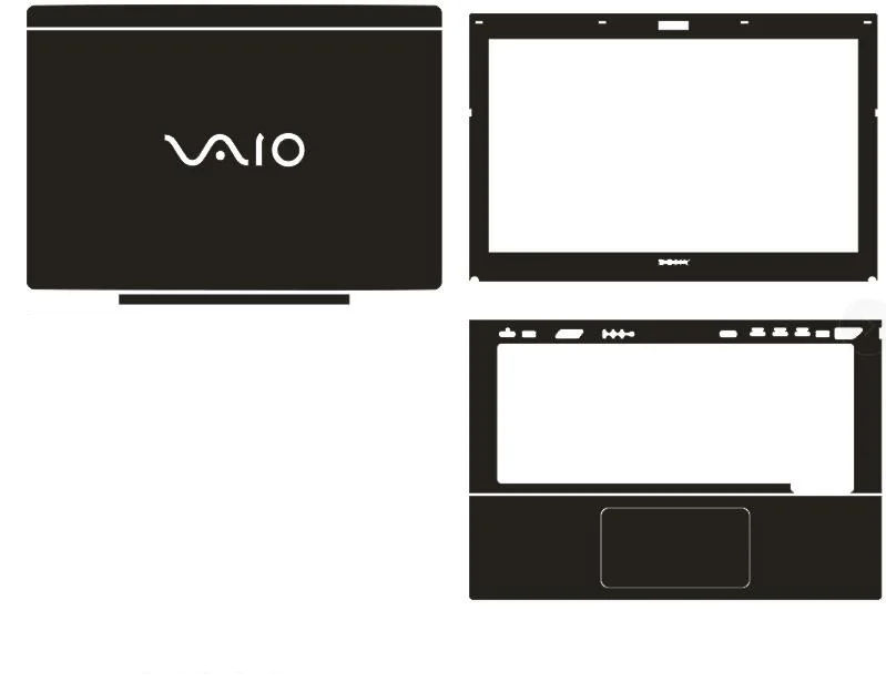 Виниловые наклейки для ноутбука из углеродного волокна для sony SVS13 SVS13A Svs1311g4e Svs1313a4e SVS13A1CGXB svs13a3b4e старая версия