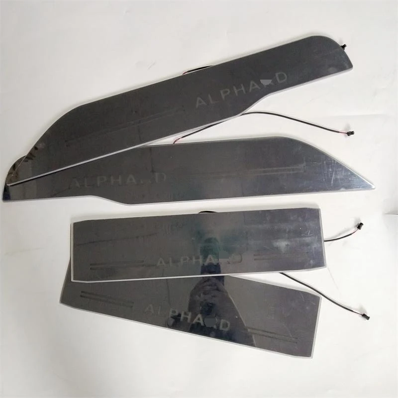  LED DOOR SILL PLATE LIGHTS moving door scuff Nerf Bars Running Boards entry guards covers fit for T - 32903889108