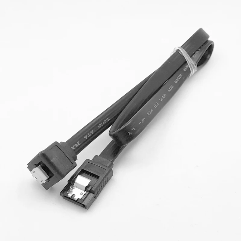 SATA 3 0 кабель III 6 ГБ/сек. правоугольный 90 градусов для жесткого диска HDD 50 см